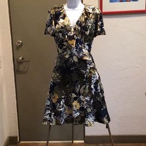 ❌❌ SOLD ❌❌Floral Faux Wrap Dress